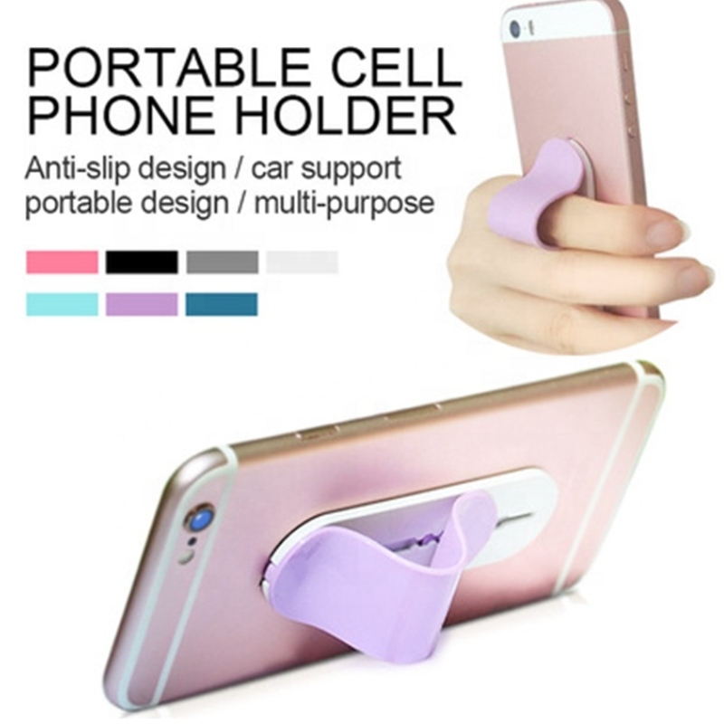 Magisk klistermärke telefonhållare för iPhone X 8 7 6 6s Plus flexibel telefonhållare Fingerringhållare push and pull telefonhållare